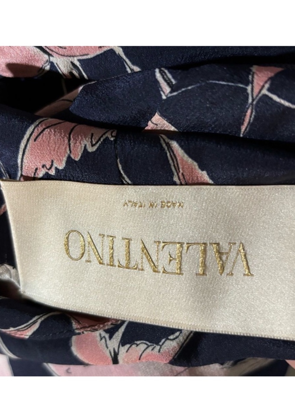 NWOT Valentino bird print cape dress - Picture 11 of 13